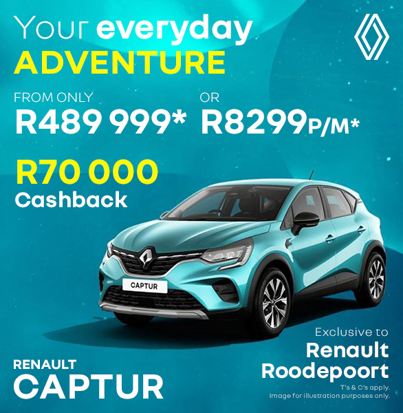 Renault Captur from only R489999